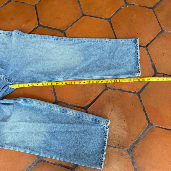 Citizens of Humanity Jeans Women 34 (42x28.5) Straight High Rise Blue Denim Neve - Picture 12 of 12